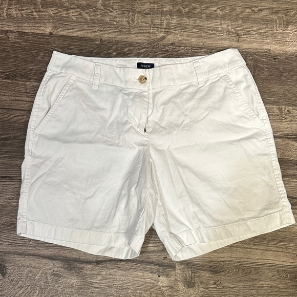 J. Crew Pants - J. Crew Cream Women's Bermudas